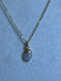 Rainbow Moonstone Tumblestone Pendant