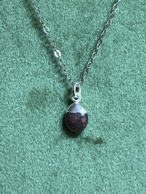 Ruby Tumblestone Pendant