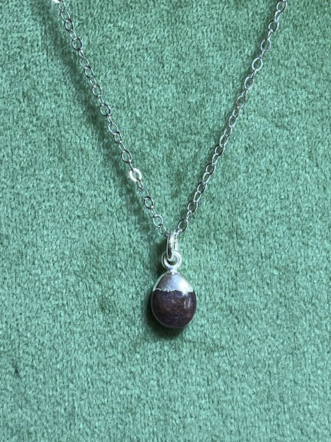 Ruby Tumblestone Pendant