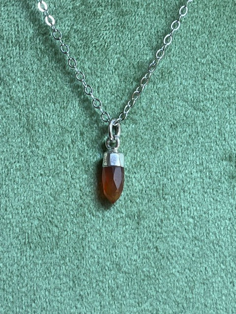 Carnelian Spike Pendant