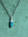 Green Onyx Spike Pendant