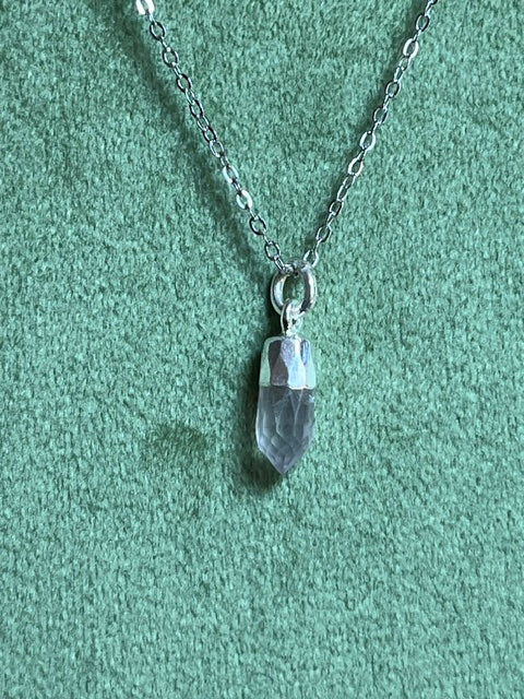 Rose Quartz Spike Pendant