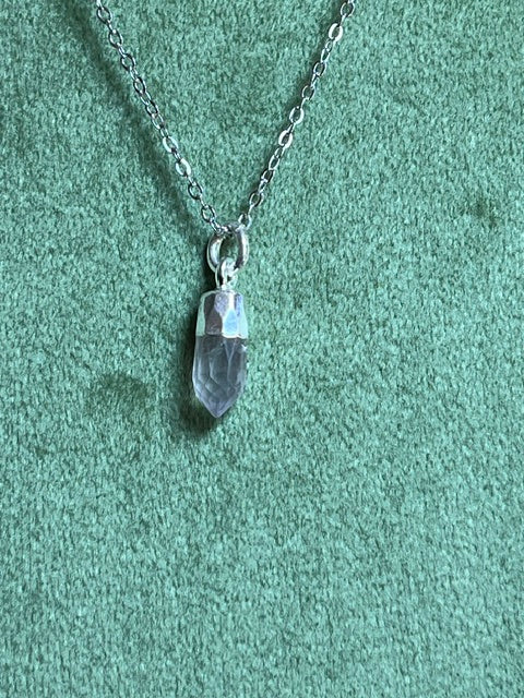 Rose Quartz Spike Pendant