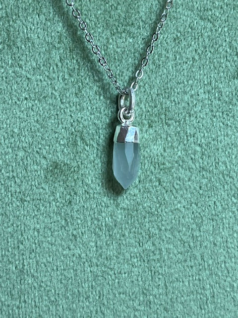 Aquamarine Spike Pendant