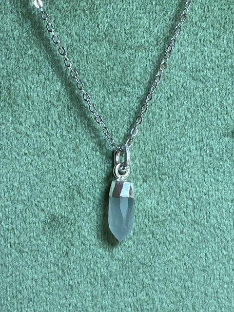 Aquamarine Spike Pendant