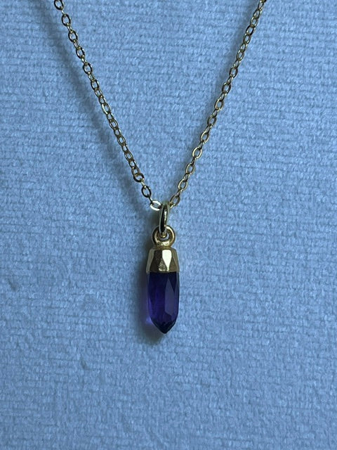 Amethyst Spike Pendant