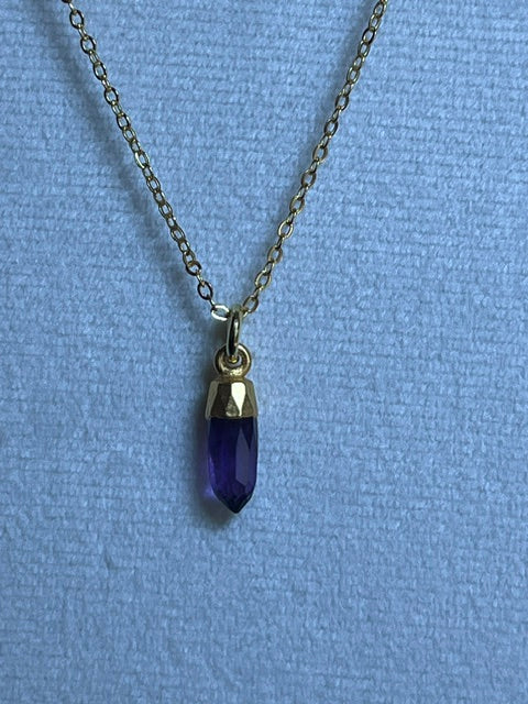Amethyst Spike Pendant