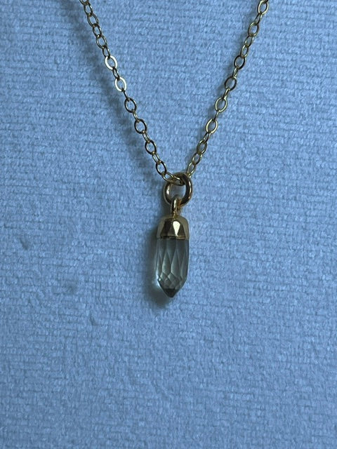 Citrine Spike Pendant