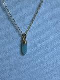 Aquamarine Spike Pendant