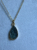 Emerald Teardrop Pendant
