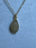 Citrine Teardrop Pendant