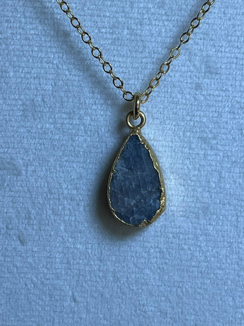 Tanzanite Teardrop Pendant