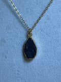 Amethyst Teardrop Pendant