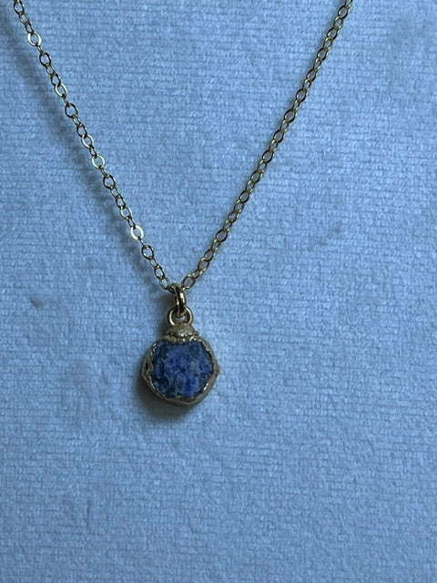 Tanzanite Round Pendant