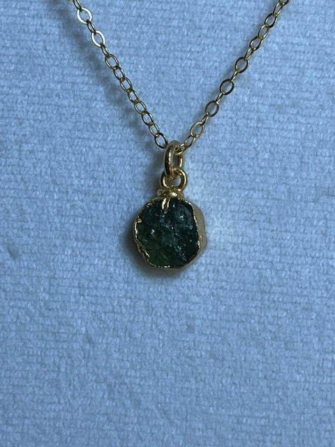 Peridot Round Pendant