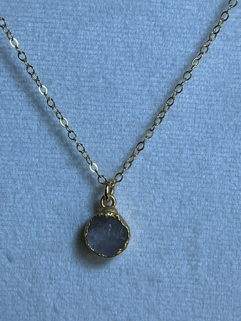 Rose Quartz Round Pendant