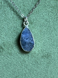 Tanzanite Teardrop Pendant