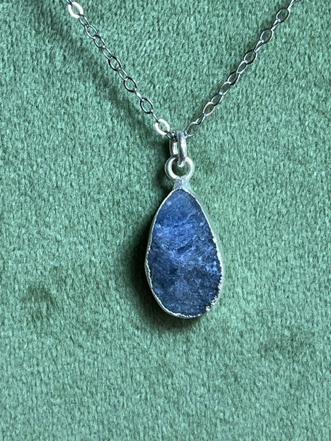 Tanzanite Teardrop Pendant