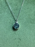 Emerald Round Pendant