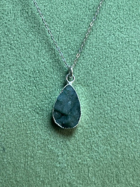 Emerald Teardrop Pendant