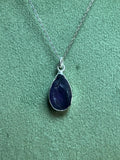 Amethyst Teardrop Pendant