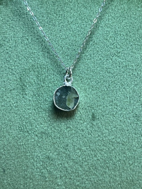 Peridot Round Pendant