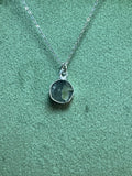 Peridot Round Pendant