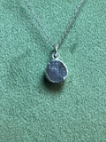 Tanzanite Round Pendant