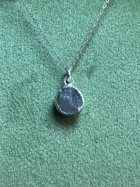 Tanzanite Round Pendant