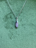 Pink Chalcedony Spike Pendant