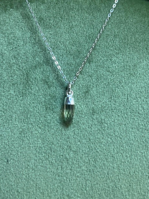 Citrine Spike Pendant