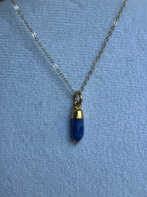 Tanzanite Spike Pendant