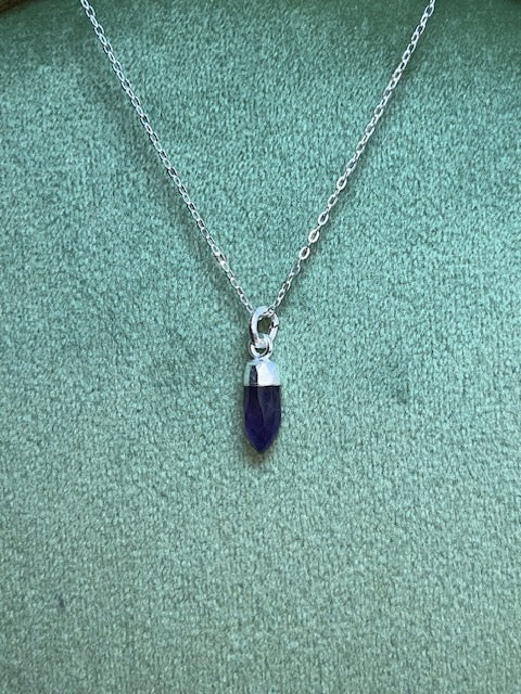 Amethyst Spike Pendant