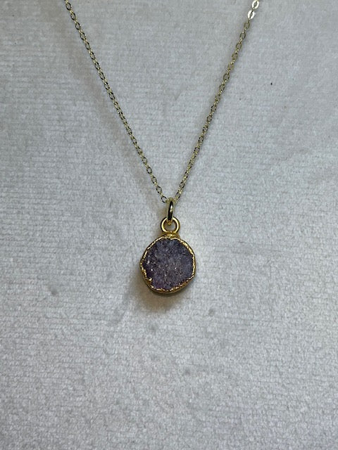 Ruby Round Pendant