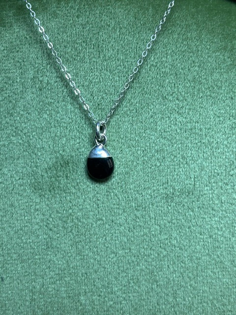 Garnet Tumblestone Pendant