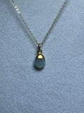 Aquamarine Tumblestone Pendant