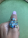 5Stone Rings Sterling Silver