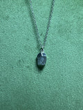 Raw Herkimer Diamond Birthstone Pendant