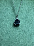 Garnet Round Pendant