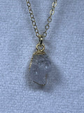 Raw Nuggets Pendants Sterling Silver 22K Gold Coated