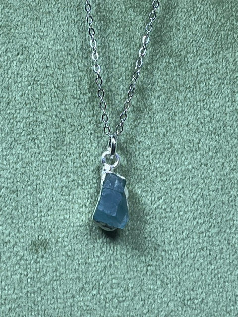 Raw Nuggets Pendants Sterling Silver