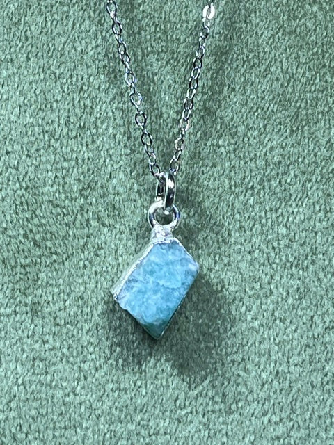 Raw Nuggets Pendants Sterling Silver