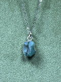 Raw Nuggets Pendants Sterling Silver