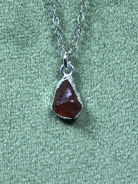Raw Nuggets Pendants Sterling Silver