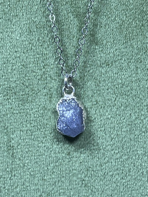 Raw Nuggets Pendants Sterling Silver