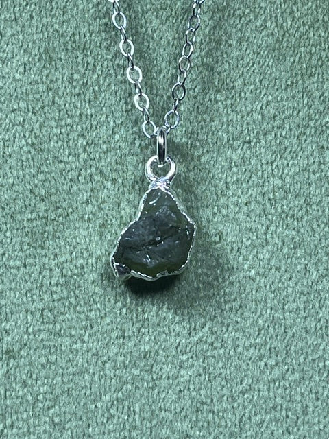 Raw Nuggets Pendants Sterling Silver