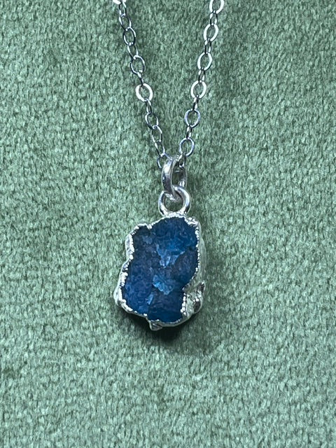 Raw Nuggets Pendants Sterling Silver