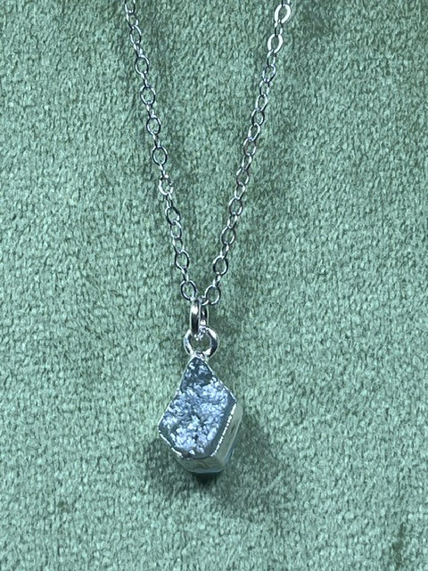 Raw Nuggets Pendants Sterling Silver