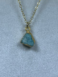 Raw Nuggets Pendants Sterling Silver 22K Gold Coated