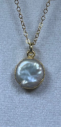 Pearl Pendants Sterling Silver 22K Gold Coated